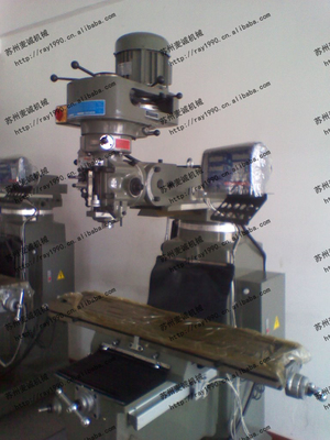 【蘇州麥誠供應品牌銑床 大量供應炮塔銑床M3 萬能搖臂銑床三號機床】價格,廠家,圖片,銑床,蘇州市麥誠五金機械【銷售部】-